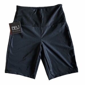 Boom Boom Jeans Vegan Leather High Rise Bike Short
